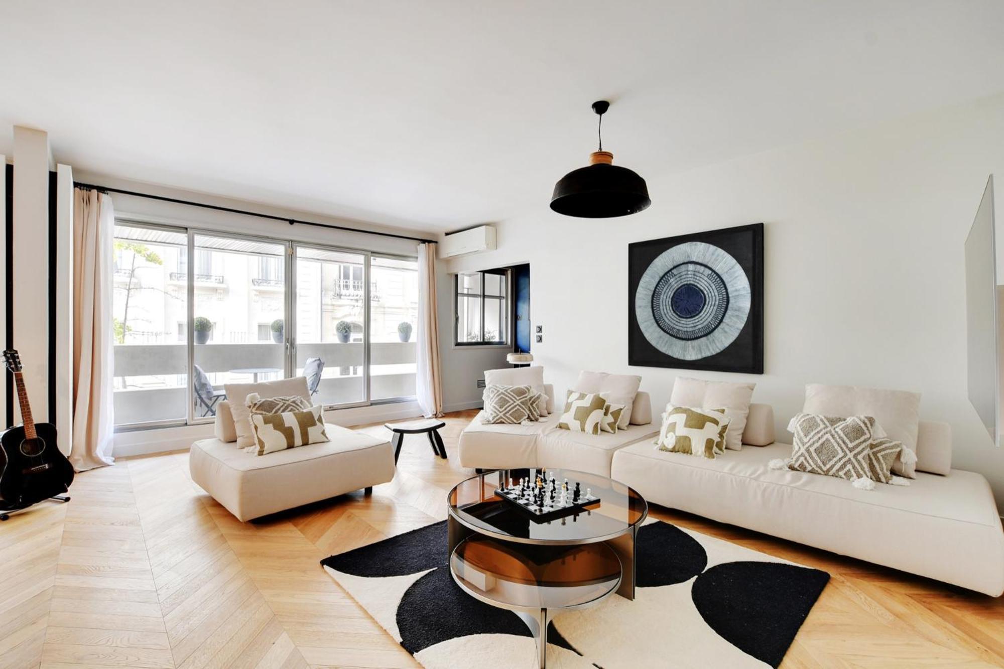 Appartement Magnifique 140 M2 Avec Terrasse - Bail Mobilite Parijs